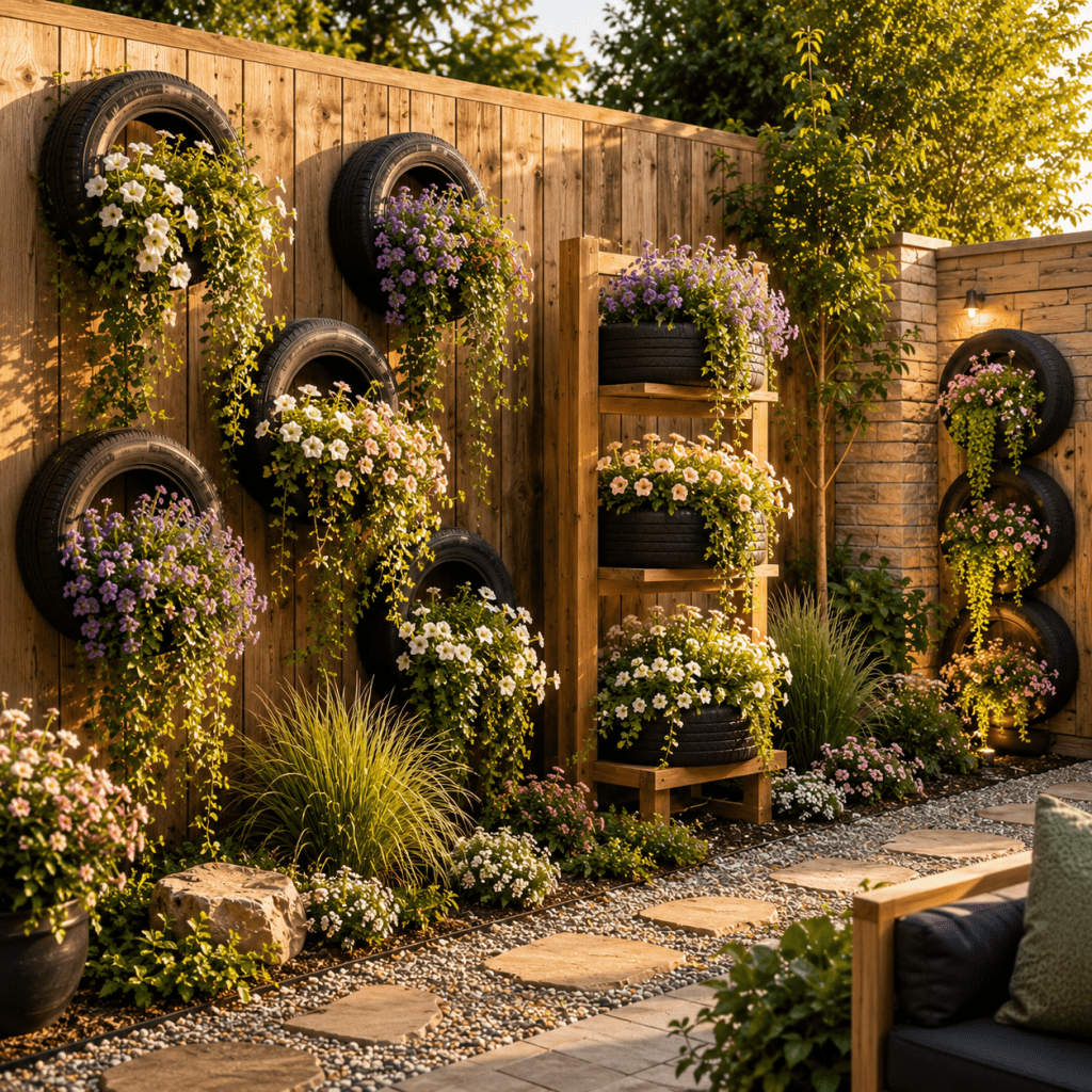The 3 Best Vertical Tire Garden Ideas for Making the Most of Small Spaces
