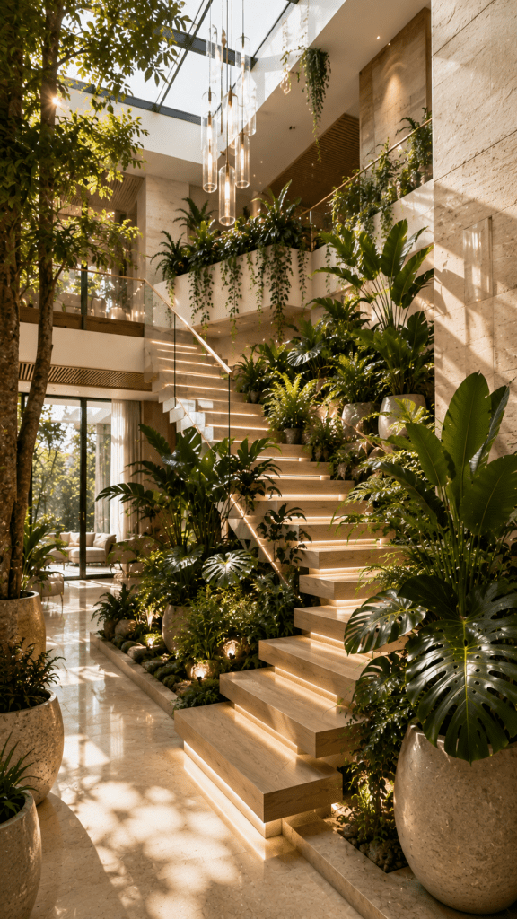 🥇 Best 1 Luxury Botanical Indoor Staircase Gardens