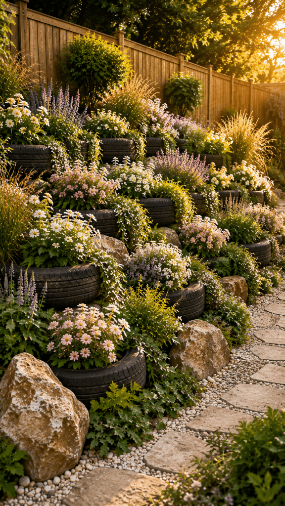 🥇 Platz 1 Layered Tire Terrace Garden