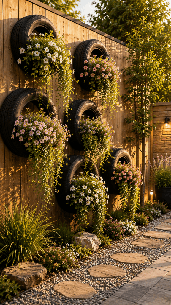 🥇 Platz 1 Sculptural Tire Living Wall