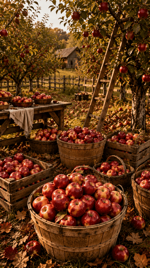 🥈 Best 2 Rustic Apple Harvest Orchard Aesthetic for Cozy Seasonal Abundance