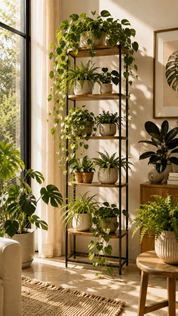 🥈 Best 2 Tiered Plant Stand Ideas for Small Spaces and Vertical Greenery