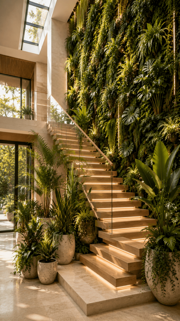 🥈 Best 2 Vertical Living Wall Indoor Staircase Gardens