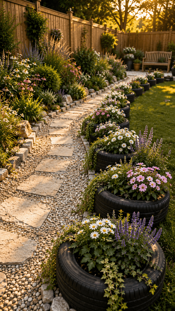 🥈 Platz 2 Curved Tire Border Landscape