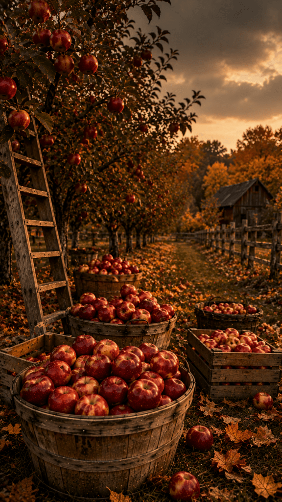 🥉 Best 3 Moody Autumn Apple Orchard Aesthetic for Rich Fall Character