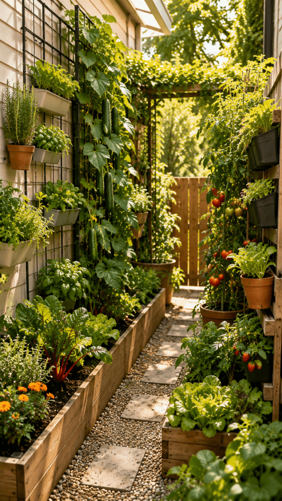 🥉 Best 3 Vertical Vegetable Garden Layout for Small Spaces