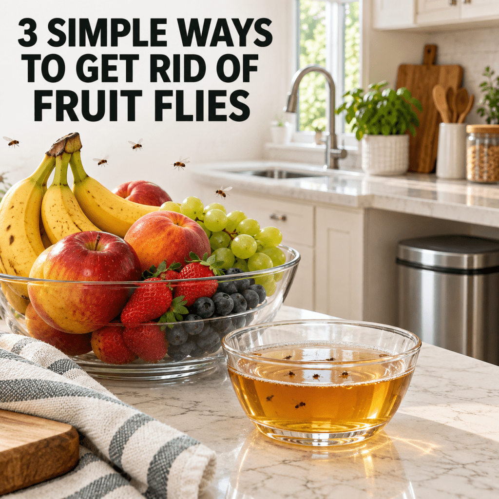 Fruit Flies How to Get Rid of Them Fast With the Best 3 Proven Home Strategies