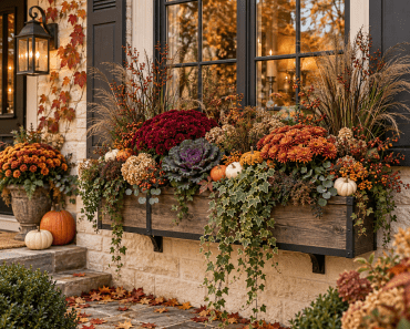 Top 3 Fall Window Boxes Ideas That Make Your Home Look Instantly More Beautiful
