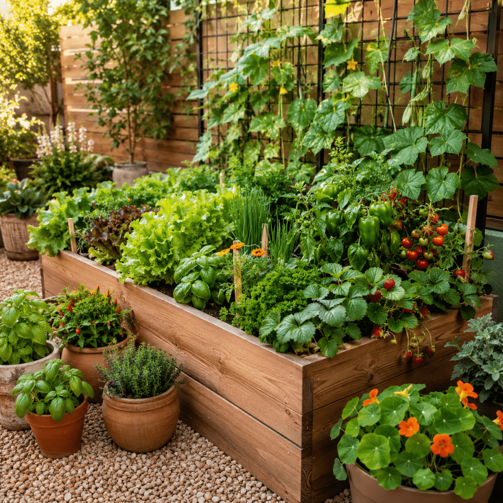 Top 3 Small Kitchen Garden Ideas That Make Tiny Spaces Surprisingly Productive