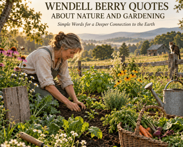 Top 3 Wendell Berry Quotes About Nature and Gardening That Will Change How You See Your Garden