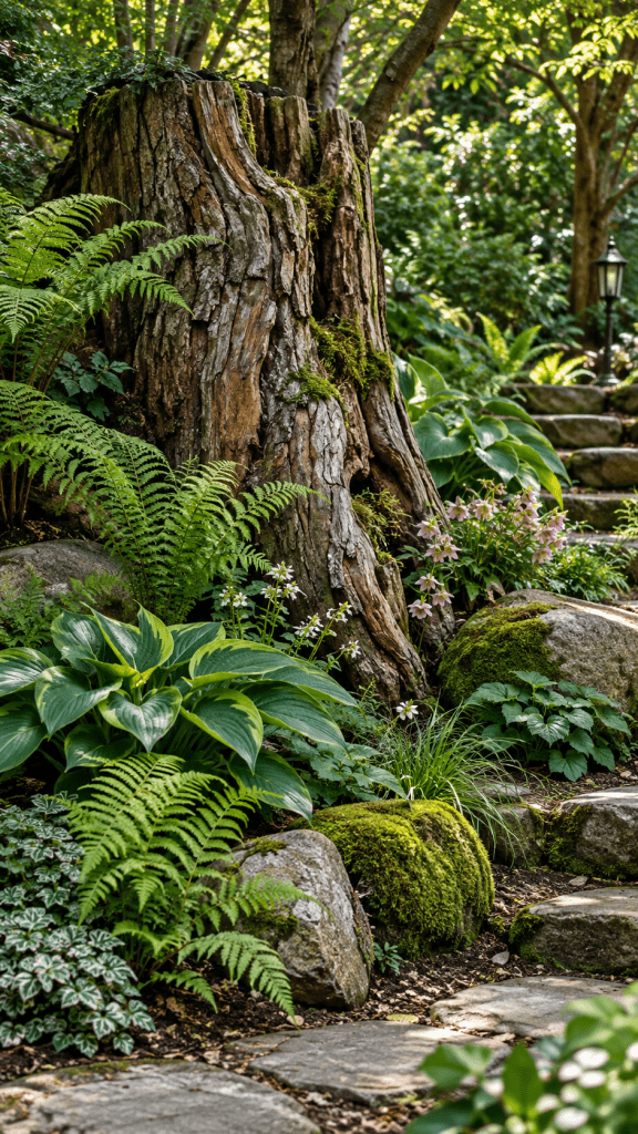Tree Bark Garden Ideas Number 1 Create a Bark Covered Woodland Garden Feature