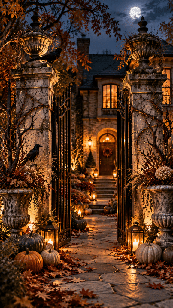 🥇 Best 1 Build a Grand Haunted Estate Entrance From Cheap Materials
