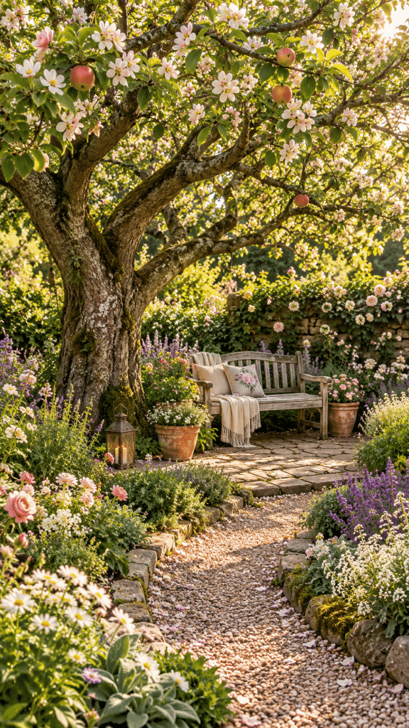 🥇 Best 1 Create a Romantic Apple Tree Garden Room