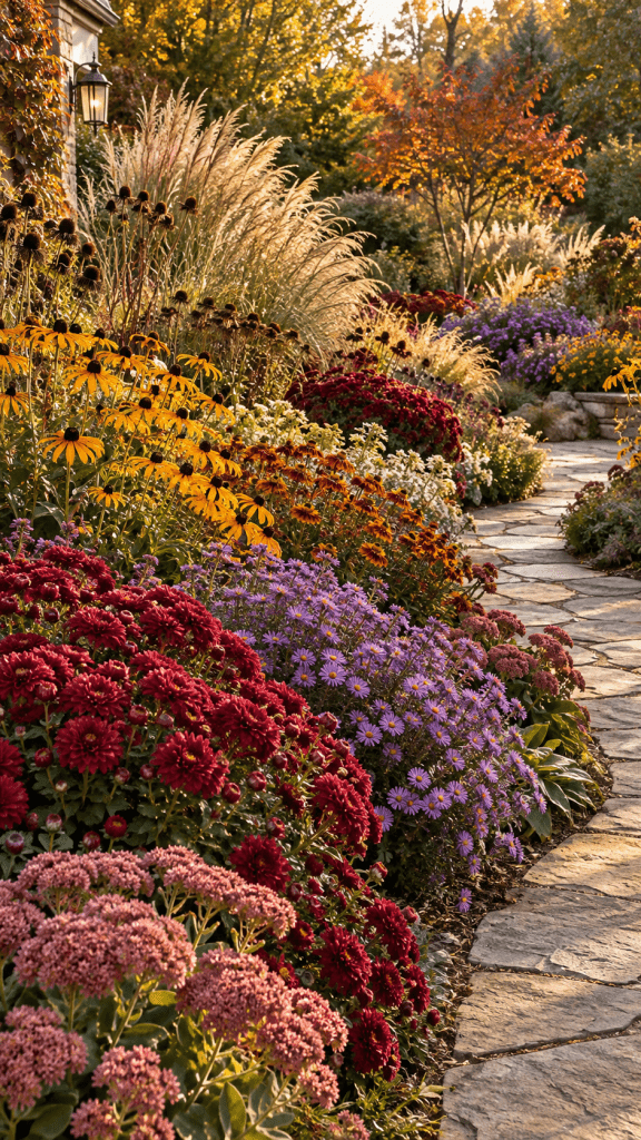 🥇 Top 1 Layered Fall Flowers for a Rich Autumn Garden