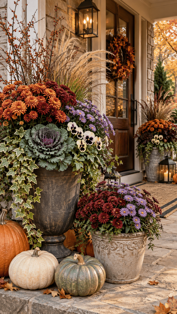 🥈 Top 2 Fall Flowers for Stunning Porch and Container Displays