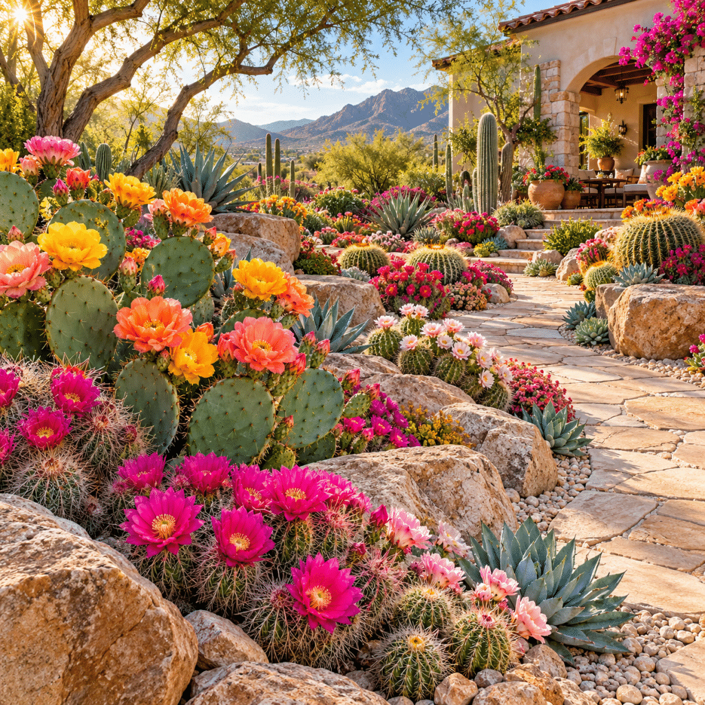 Best 3 Cactus Flower Garden Ideas That Will Transform Your Outdoor Space Into a Stunning Desert Paradise