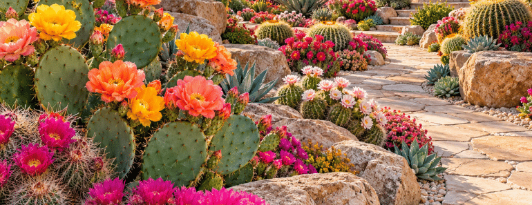 Best 3 Cactus Flower Garden Ideas That Will Transform Your Outdoor Space Into a Stunning Desert Paradise