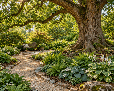 Best 3 Garden Under Oak Tree Ideas That Transform Difficult Shade Into a Beautiful Landscape Best 3 Garden Under Oak Tree Ideas That Transform Difficult Shade Into a Beautiful Landscape