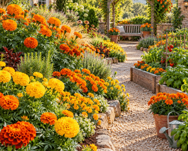 Best 3 Marigold Flower Garden Ideas That Make Any Yard Look Bright and Beautiful Best 3 Marigold Flower Garden Ideas That Make Any Yard Look Bright and Beautiful