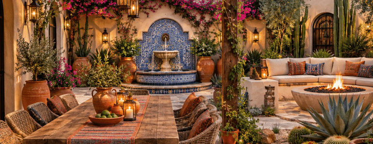 Best 3 Mexican Backyard Ideas That Turn an Ordinary Outdoor Space Into a Colorful Private Escape