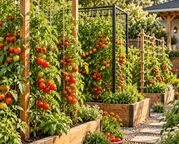Top 3 Tomato Plant Trellis Ideas That Will Transform Your Garden Into a Beautiful Harvest Paradise