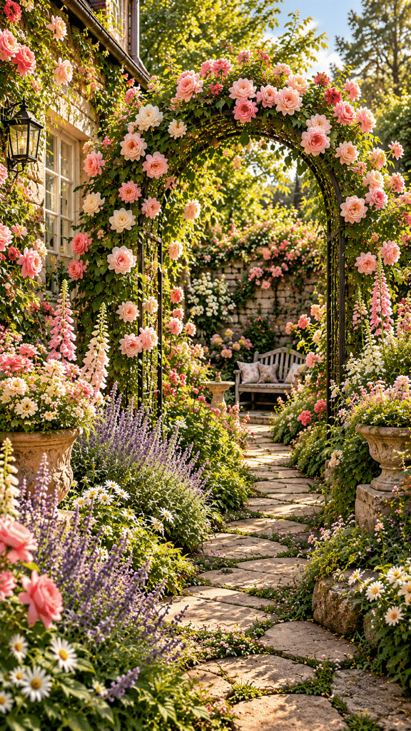 🥇 Best 1 Beautiful Overgrown Garden Ideas With a Romantic Secret Cottage Garden