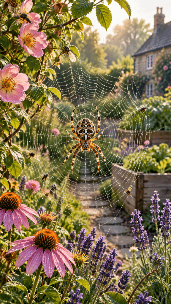 🥇 Reason 1 European Garden Spiders Provide Natural Pest Control Without Harmful Chemicals