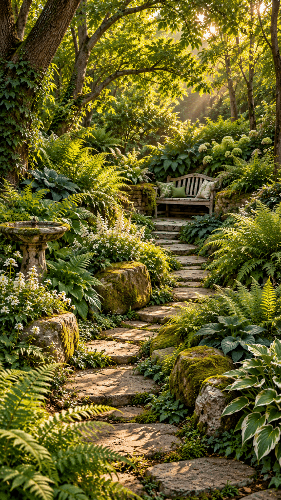 🥈 Best 2 Beautiful Overgrown Garden Ideas With an Enchanting Woodland Retreat
