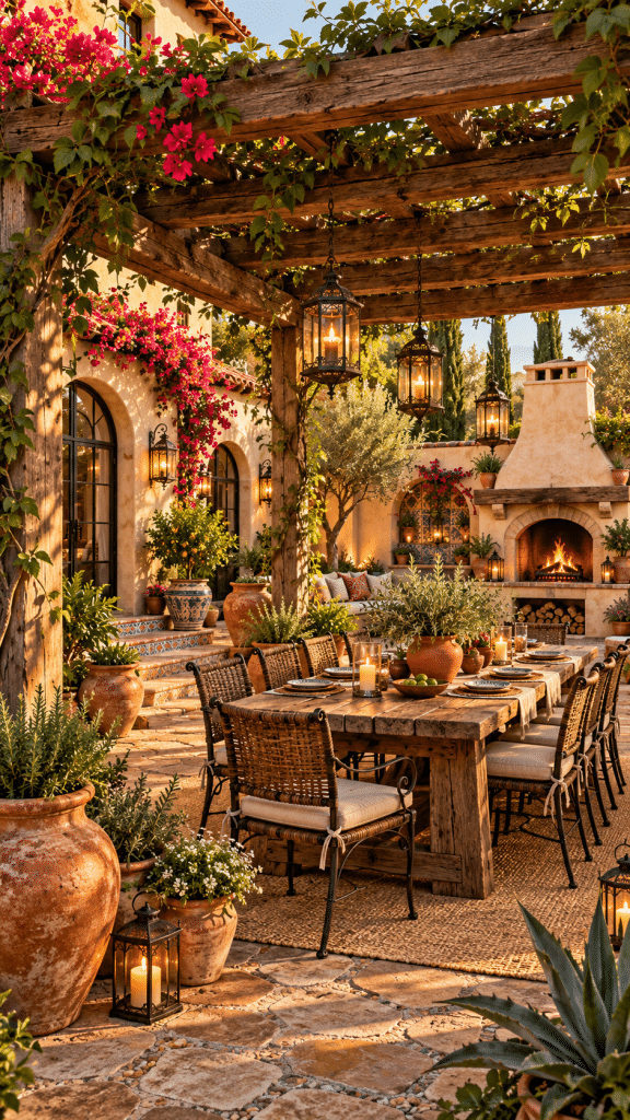 🥈 Best 2 Mexican Backyard With a Rustic Hacienda Garden