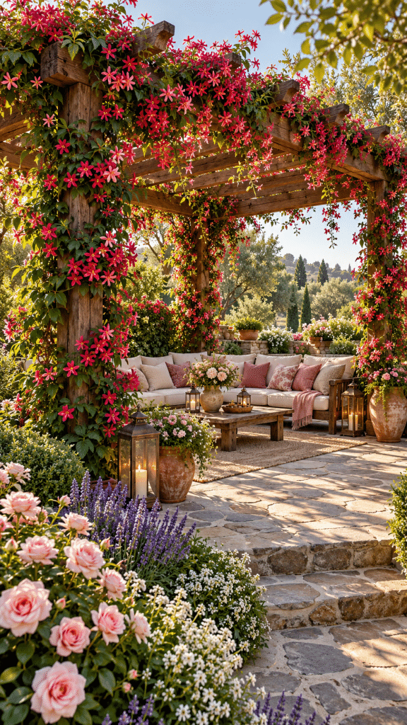 🥈 Best 2 Red Jasmine Garden Ideas With an Elegant Pergola Retreat