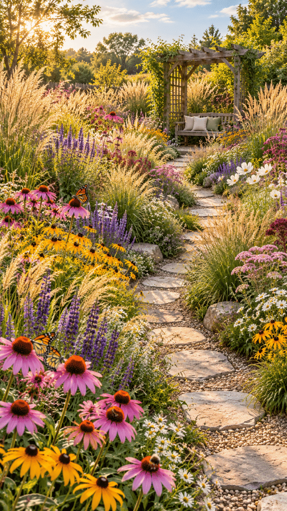🥉 Best 3 Beautiful Overgrown Garden Ideas With a Wild Meadow and Secret Garden Escape