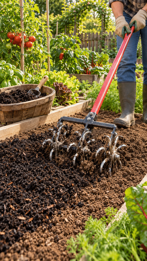 🥉 Best 3 Use a Garden Weasel to Mix Compost Into Vegetable Garden Soil