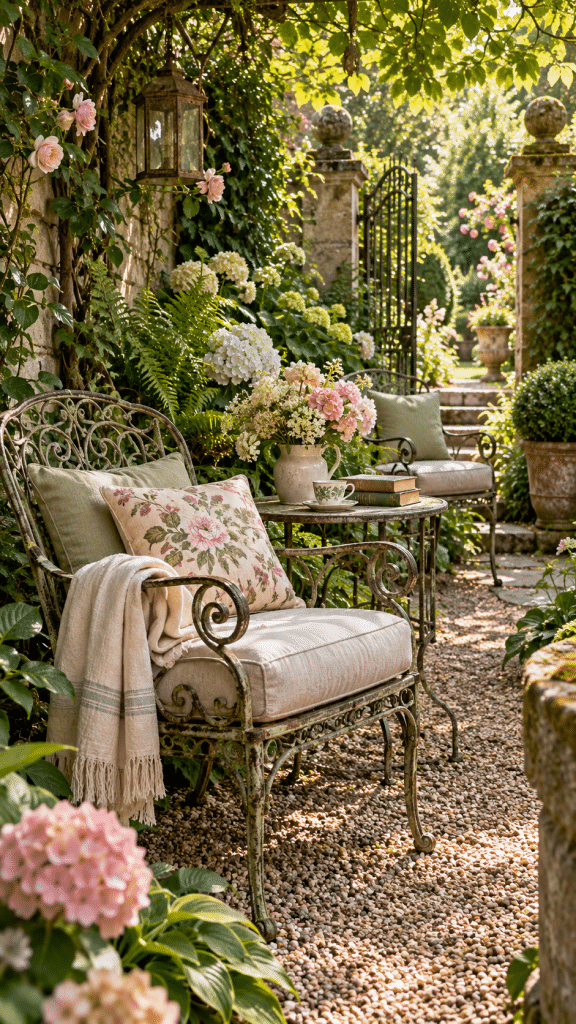 🥉 Best 3 Vintage Iron Garden Chairs and Armchairs for a Hidden Garden Retreat